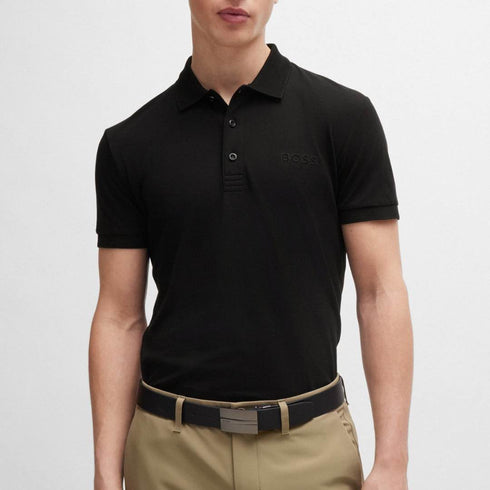 POLO NEGRO PAULE BOSS